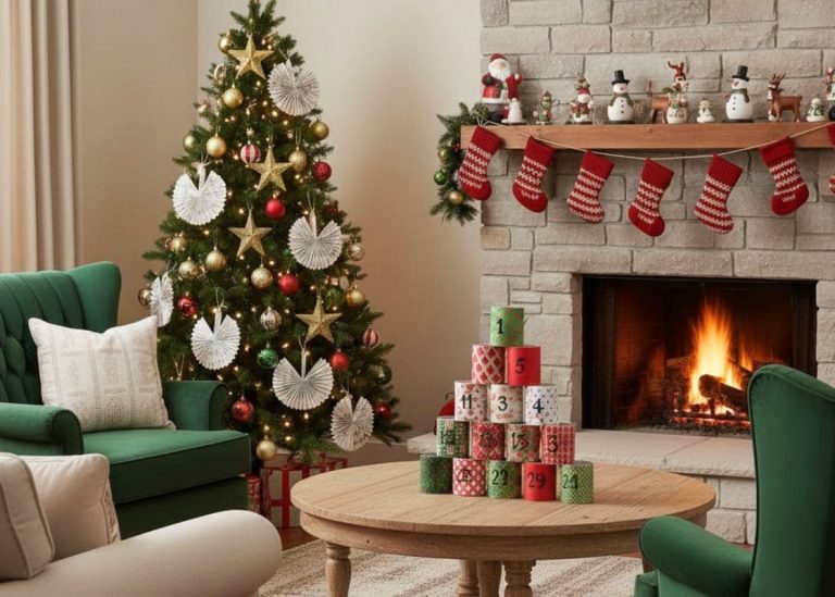 This Year We Did Holiday Decorating on a Tight Budget